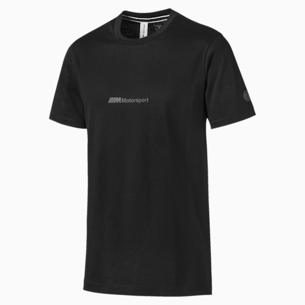 BMW M Motorsport Life Men's Tee, Puma Black, extralarge