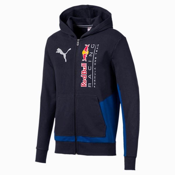 Red Bull Racing Men's Hooded Sweat Jacket, NIGHT SKY, extralarge