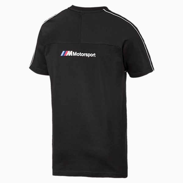 BMW M Motorsport Men's T7 Tee, Puma Black, extralarge