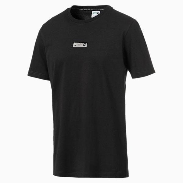 Classics Men's No. 2 Logo Tee, Puma Black, extralarge