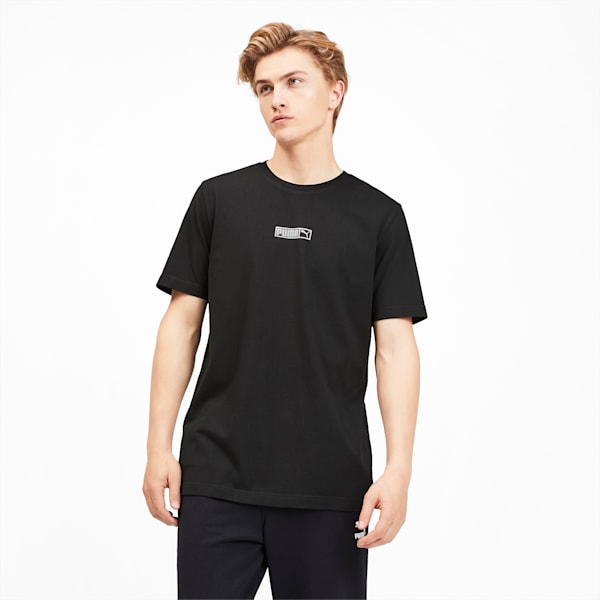 Classics Men's No. 2 Logo Tee, Puma Black, extralarge