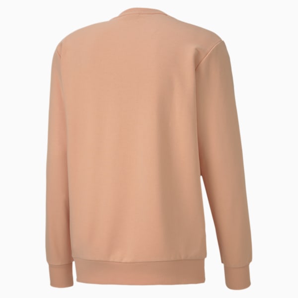 Classics Logo Men's Crewneck Sweatshirt, Pink Sand, extralarge