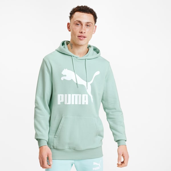 Classics Men's Logo Hoodie, Mist Green, extralarge