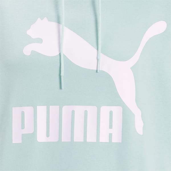Classics Logo Women's Hoodie, Mist Green, extralarge-IND