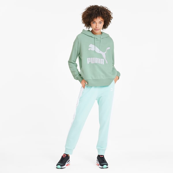 Classics Women's Logo Hoodie, Mist Green, extralarge