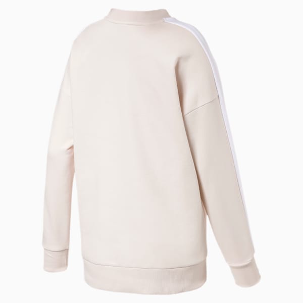 Classics T7 Women's Crewneck Sweatshirt, Pastel Parchment, extralarge