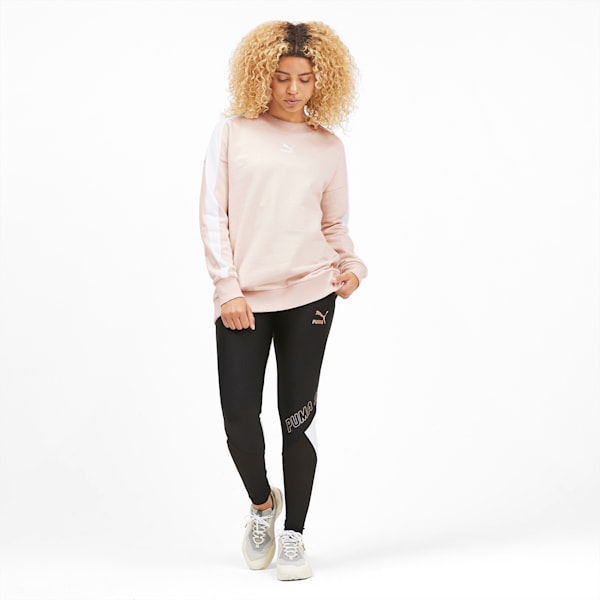 Classics T7 Women's Crewneck Sweatshirt, Pastel Parchment, extralarge