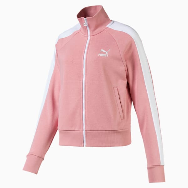 Classics T7 Women's Track Jacket, Bridal Rose, extralarge-IND