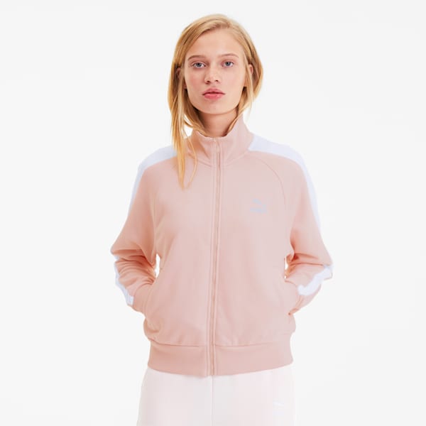 Classics T7 Women's Track Jacket, Rosewater, extralarge