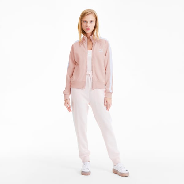 Classics T7 Women's Track Jacket, Rosewater, extralarge