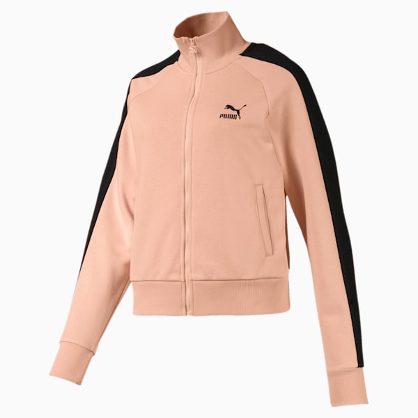 Chaqueta deportiva Classics T7 para mujer, Peach Parfait, extralarge