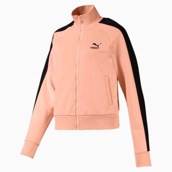 Classics T7 Women's Track Jacket, Peach Parfait, extralarge