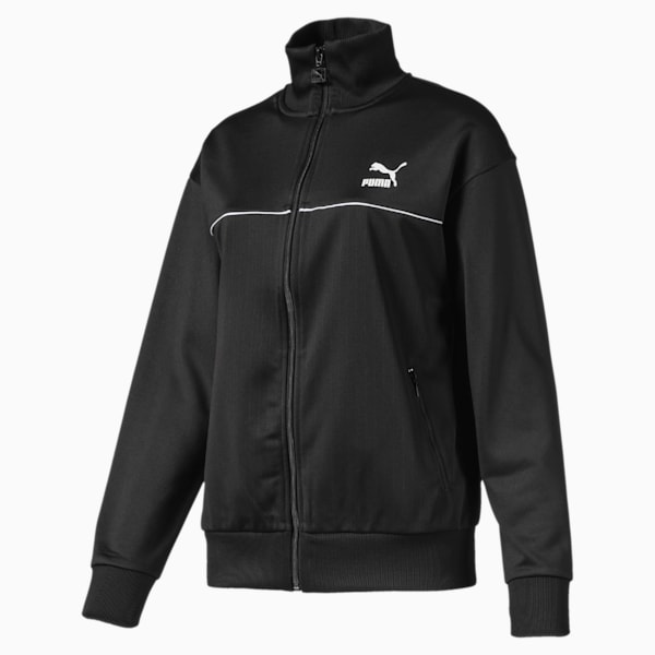 Classics Women's Poly Track Jacket, Puma Black, extralarge