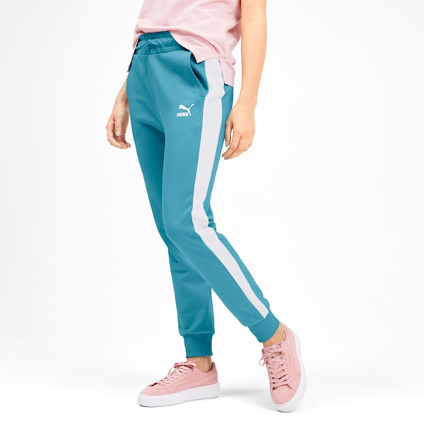 Classics T7 Women's Track Pants, Milky Blue, extralarge
