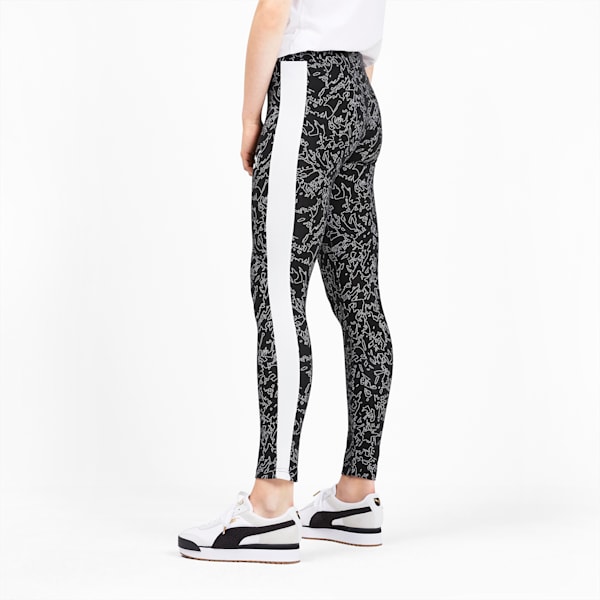 Puma - Womens Ess+ Abstract Logo Aop Legging