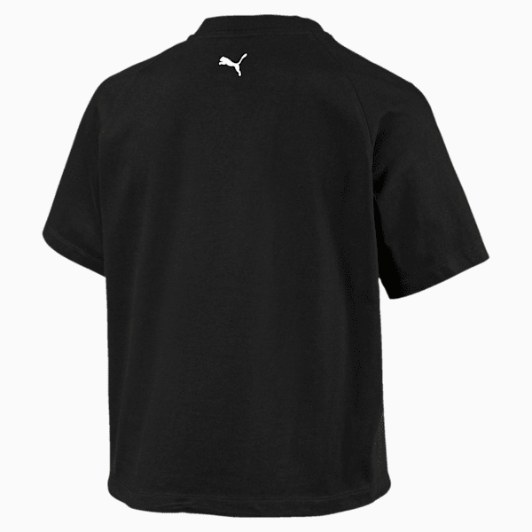 Chase Women's V-Neck Tee, Puma Black, extralarge