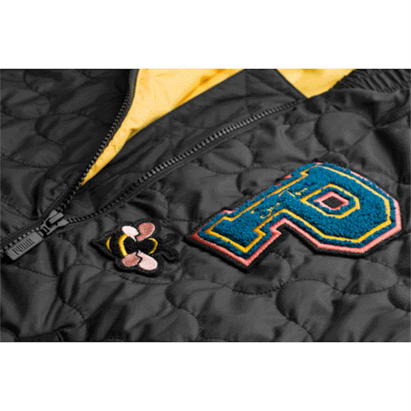 PUMA x SUE TSAI Women's Varsity Jacket, Puma Black, extralarge