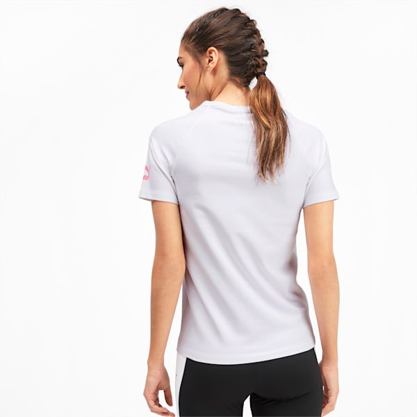 PUMA XTG Graphic Short Sleeve Women's Top, Puma White, extralarge-IND