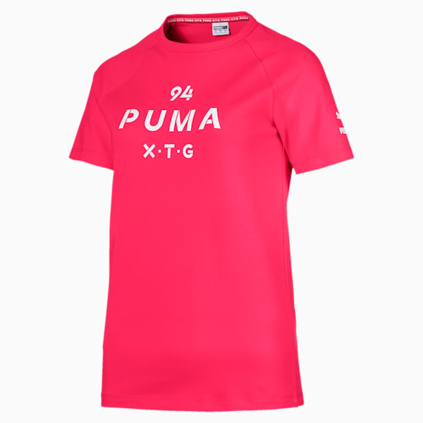 PUMA XTG Women's Graphic Top, Nrgy Rose, extralarge