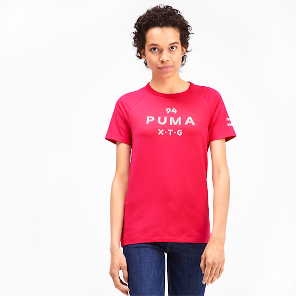 PUMA XTG Women's Graphic Top, Nrgy Rose, extralarge