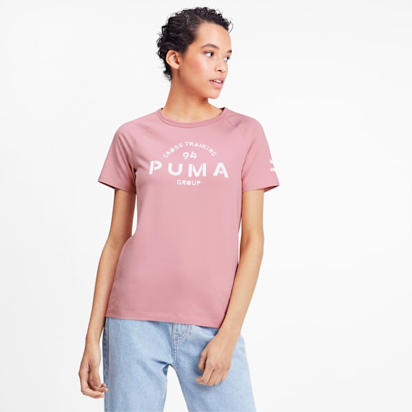PUMA XTG Women's Graphic Top, Bridal Rose, extralarge