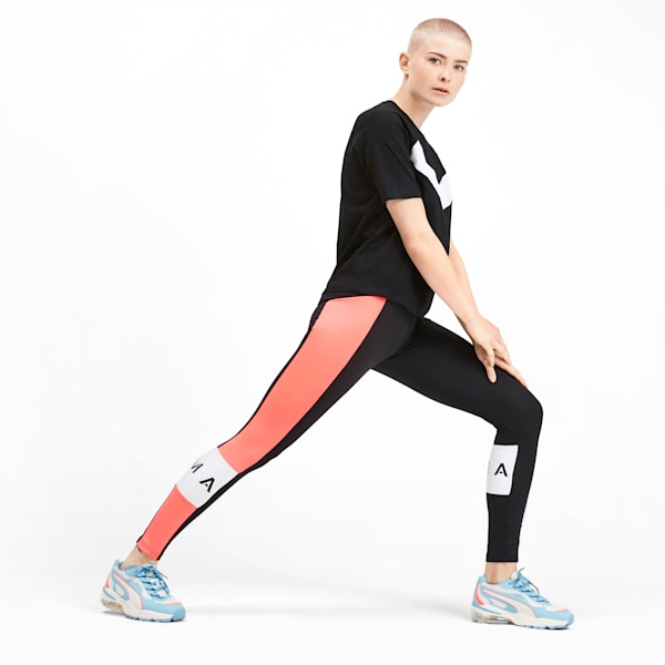 PUMA XTG Colour-Block Women's Tee, Puma Black, extralarge-IND
