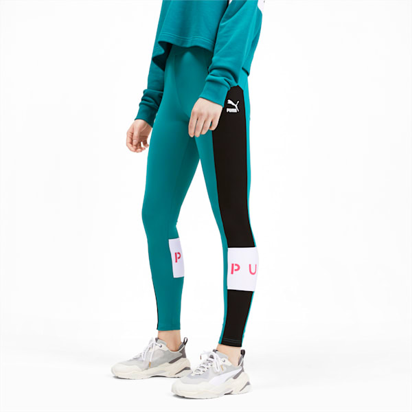 PUMA XTG Women's Leggings, Teal Green, extralarge