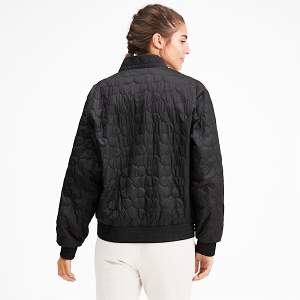 Women's Bomber Jacket, Puma Black, extralarge