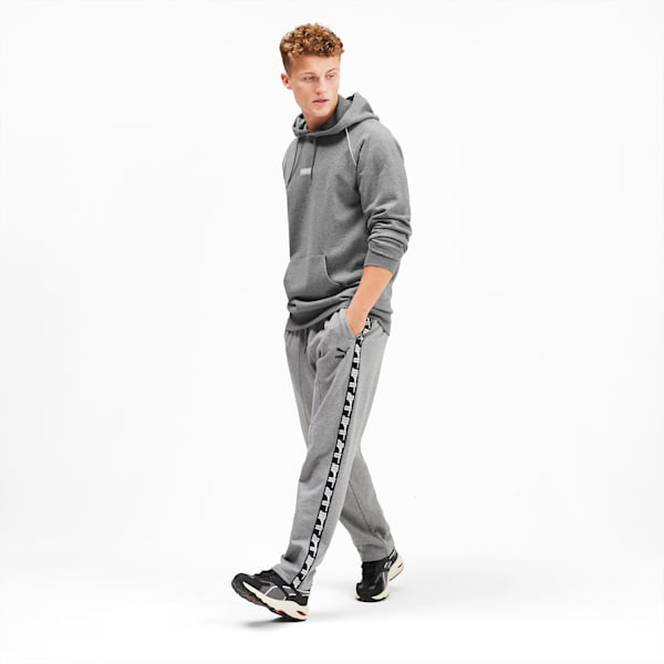 Grey nike tape hoodie 2025