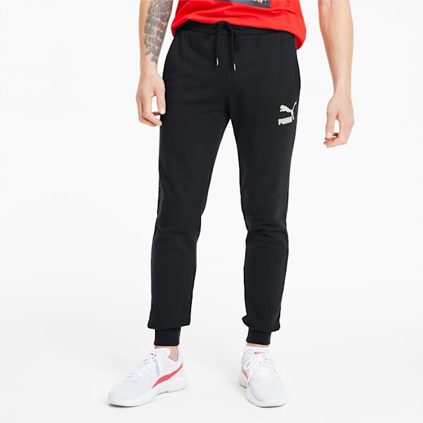 Classics Men's Cuffed Sweatpants, Puma Black, extralarge