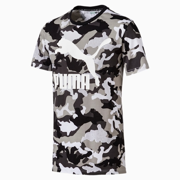 Classics Men's Graphic AOP Tee, Puma Black, extralarge