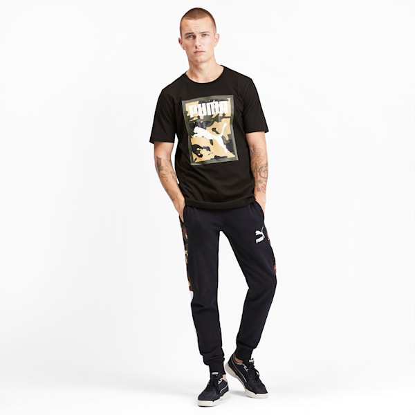 Classics Men's Graphic Tee, Puma Black, extralarge