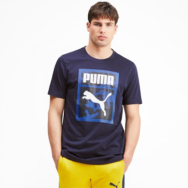 Classics Men's Graphic Tee, Peacoat, extralarge