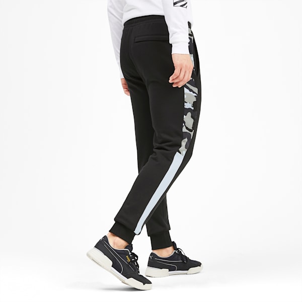Puma T7 Track Pants - Black/Beetroot - Womens - Shoplifestyle