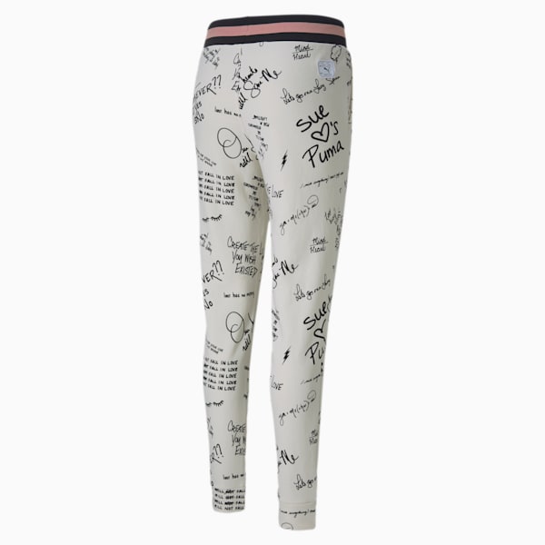 PUMA x SUE TSAI Women's Sweatpants, Whisper White, extralarge