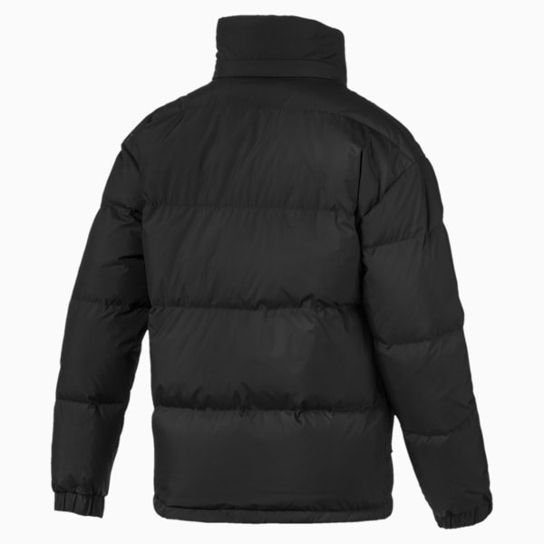 Men's Hooded Ultra Down Puffer Jacket, PUMA Black