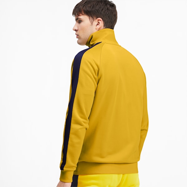 Iconic T7 Men's Track Jacket, Sulphur, extralarge
