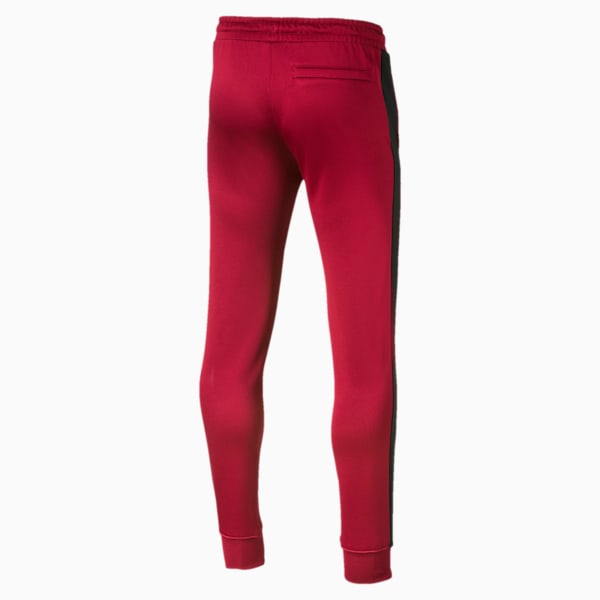 Iconic T7 Knitted Men's Track Pants, Rhubarb, extralarge-IND