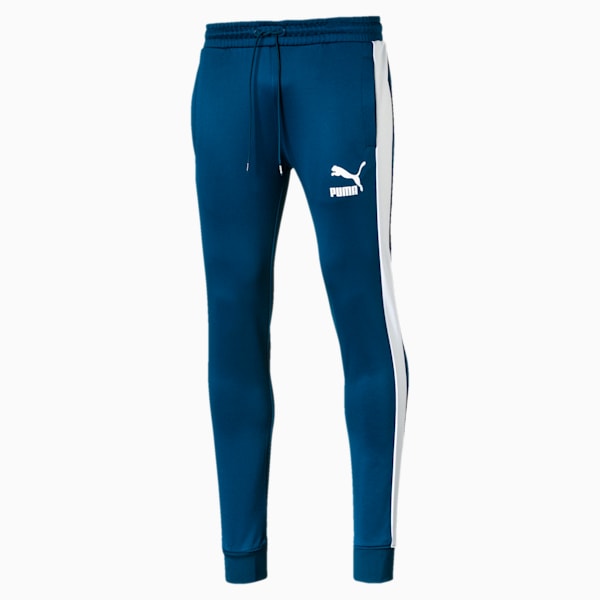 Iconic T7 Men's Track Pants, Gibraltar Sea, extralarge