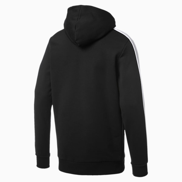 Iconic T7 Men's Fleece Hoodie, Puma Black, extralarge