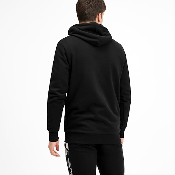 Iconic T7 Men's Fleece Hoodie, Puma Black, extralarge