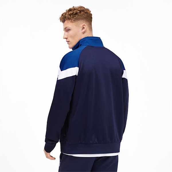 Iconic MCS Men's Track Jacket, Peacoat, extralarge