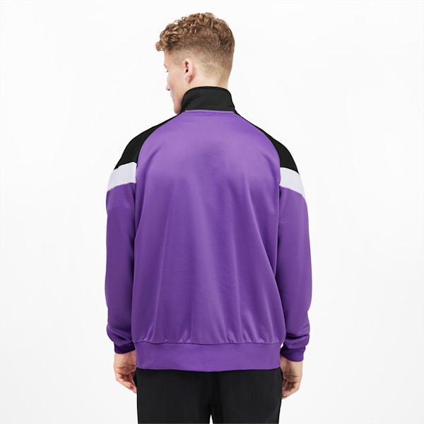 Iconic MCS Men's Track Jacket, Purple Glimmer, extralarge