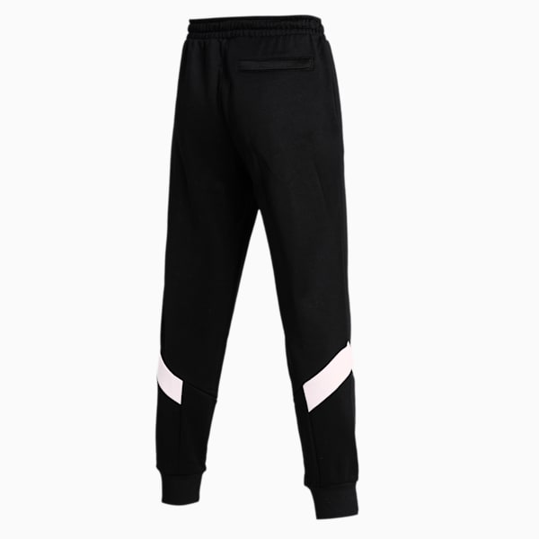 Iconic MCS Knitted Men's Track Pants, Puma Black