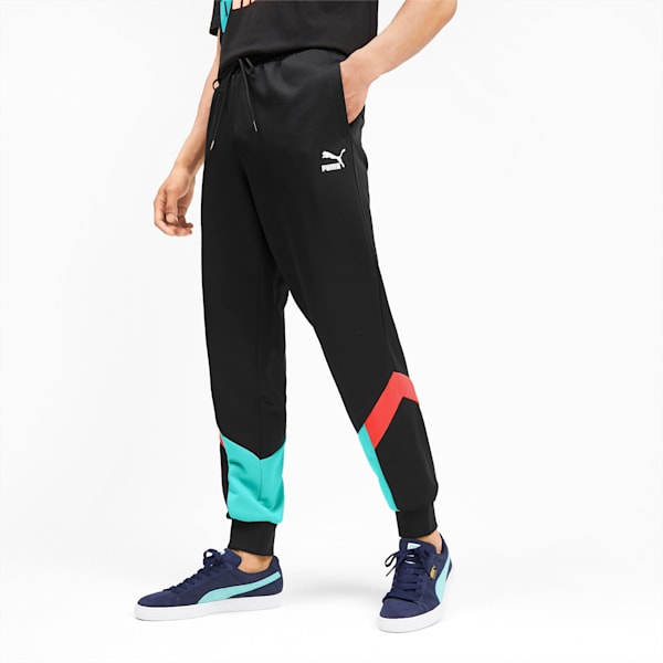 Iconic MCS Men's Track Pants, Puma Black, extralarge