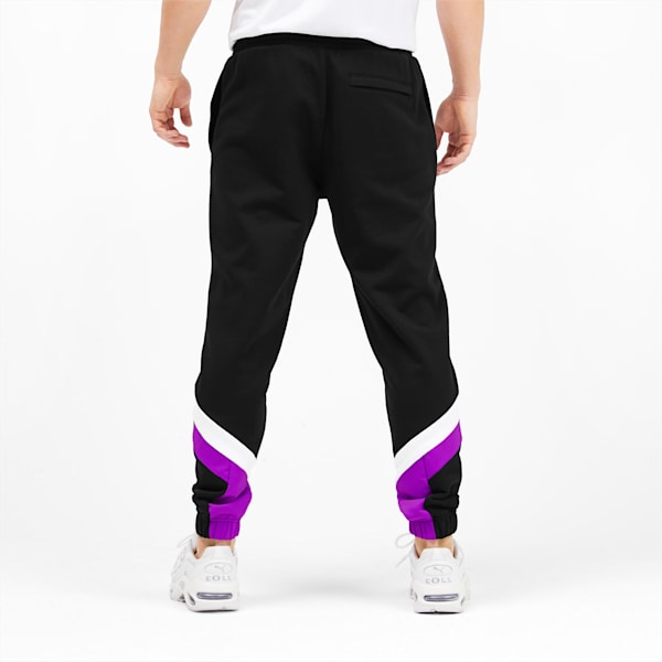 Blue puma track pants on sale