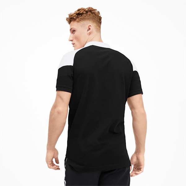 Iconic MCS Men's Pique Polo, Puma Black, extralarge