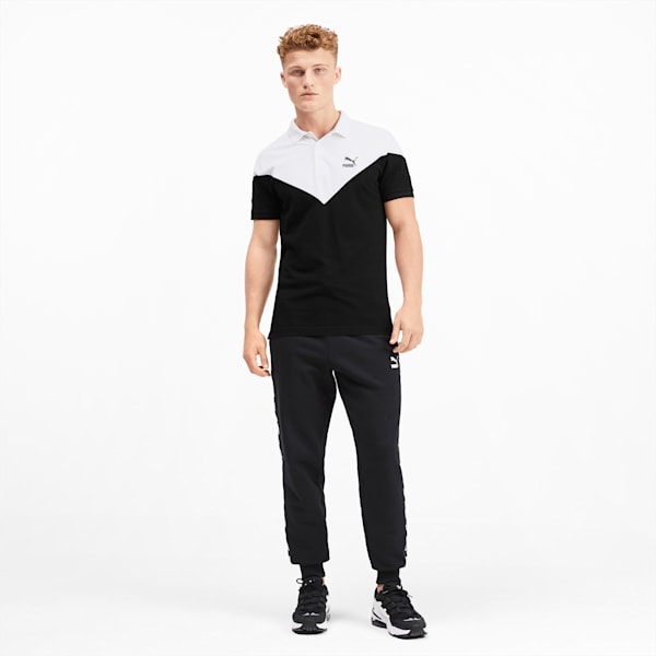 Iconic MCS Men's Pique Polo, Puma Black, extralarge