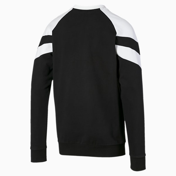 Iconic MCS Men's Crewneck Sweatshirt, Puma Black, extralarge