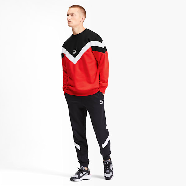 Iconic MCS Men's Crewneck Sweatshirt, High Risk Red, extralarge